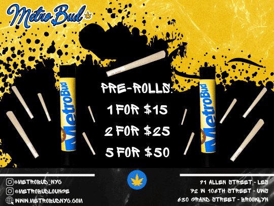 metrobud preroll specials, get 1 for $15, 2 for $25 and 5 for $50