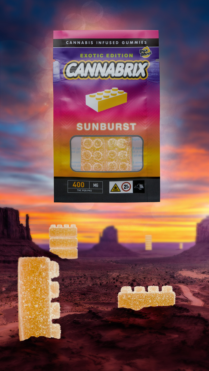 Sunburst (Tangerine) - 400mg Gummies | Cannabrix 1 Sunburst (Tangerine) - 400mg Gummies | Cannabrix