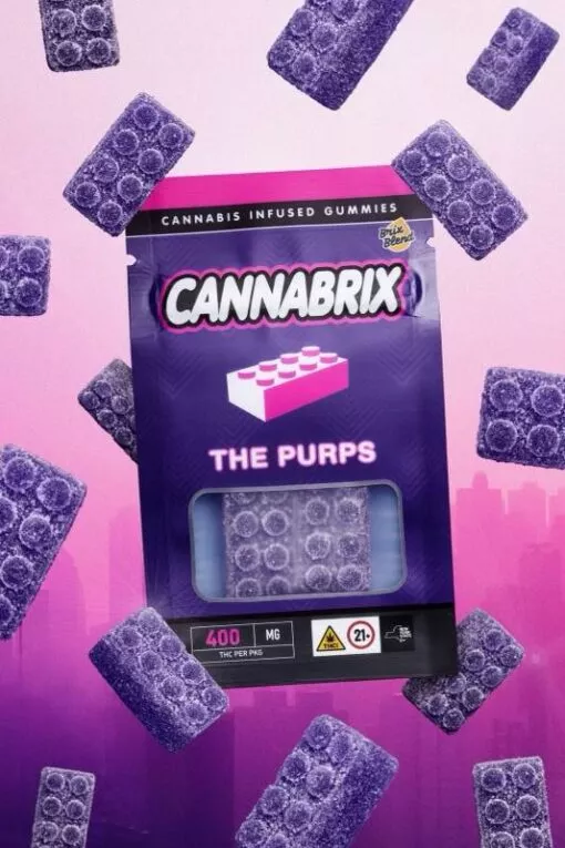 The Purps (Mixed Berry) | Cannabrix gummies – 400mg