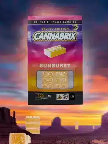 Sunburst (Tangerine) | Cannabrix gummies - 400mg