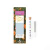 Stone Road Forbidden Peach Sorbet cannabis pre-roll with colorful packaging and branded tube.