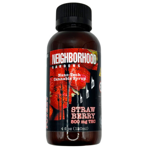 Nano-Infused Syrup - 500mg per bottle - Strawberry