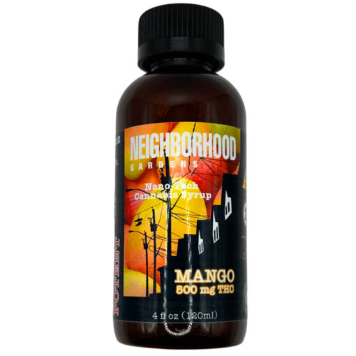 Nano-Infused Syrup - 1oz (125mg) per bottle - Mango