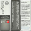 Alt text: Mama Lou's 1:1 Wellness Cannabis Hemp Tincture packaging, includes ingredients, directions, and warnings.