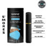 Ape S'mores disposable vape packaging with smooth vaping, ergonomic design, and USB-C recharge features.