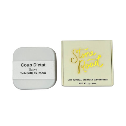 Coup D'etat Solventless Rosin | 1G Stone Road