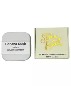 Banana Kush – Solventless Rosin | Stone Road