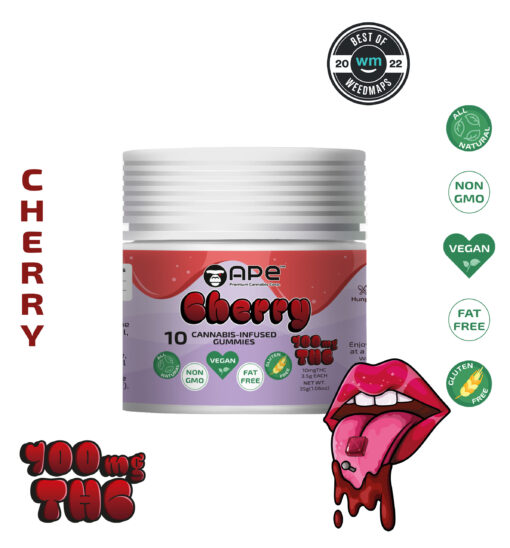 Cherry – 100mg Gummies | APE