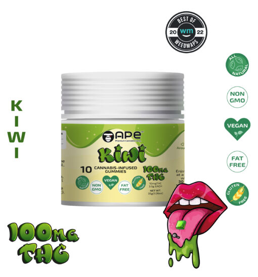 Kiwi – 100mg Gummies | APE APE