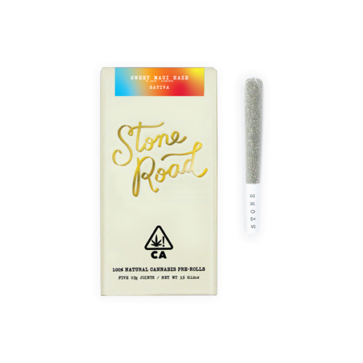 Sweet Maui Haze - Hybrid Hash & Diamonds Infused 10 Pack Pre-rolls | Stone Road Stone Road