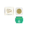Natural bubble hash collection featuring Pineapple Tropicanna and Stone Road packaging, Sativa strain.