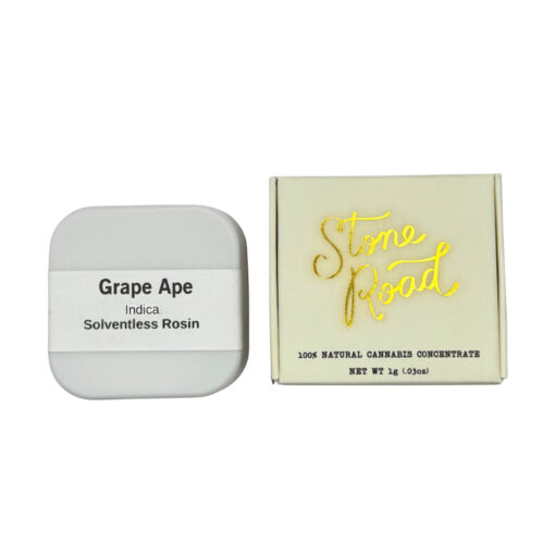 Grape Ape Solventless Rosin | 1G Stone Road