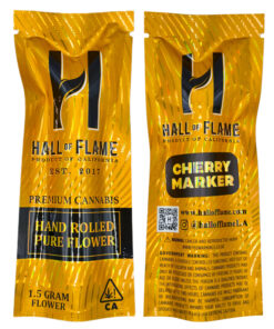 Cherry Marker 1.5g Premium Cannabis Preroll I Hall of Flame