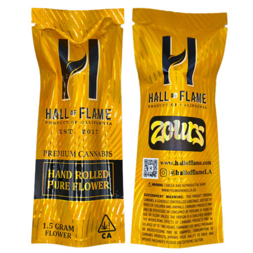 Zours 1.5g Premium Cannabis Preroll I Hall of Flame