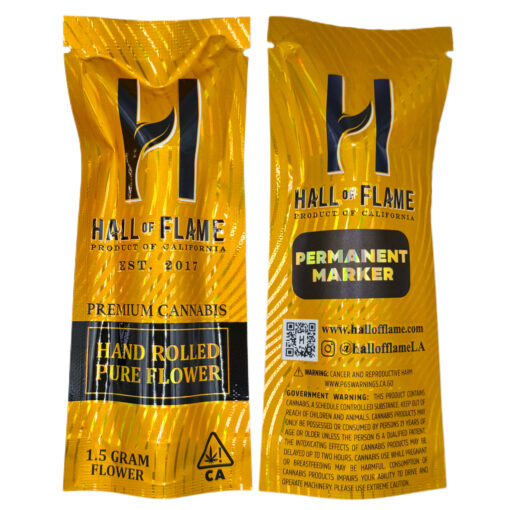 Permanent Marker 1.5g Premium Cannabis Preroll I Hall of Flame