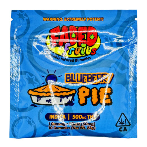 Blueberry Pie 500mg Gummies| Faded Fruits