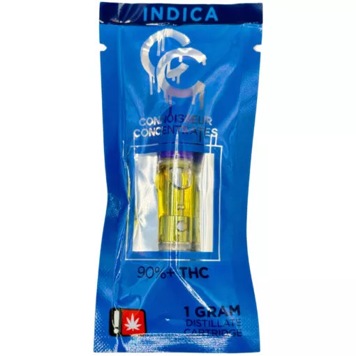 Strawberry Cough – 1g Distillate Cartridge | Connoisseur Concentrates