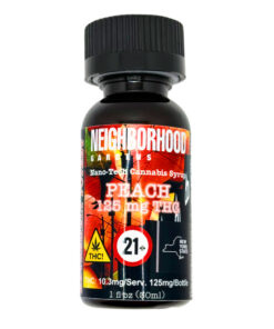 Nano-Infused Syrup - 1oz (125mg) per bottle - Peach