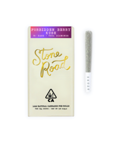 Forbidden Berry Kush - Infused 5 Pack Pre-rolls | Stone Road