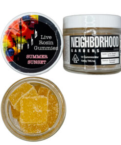 Summer Sunset - Live Rosin Gummies | Neighborhood Gardens