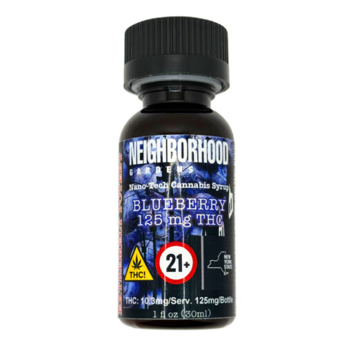 Nano-Infused Syrup - 1oz (125mg) per bottle - Blueberry