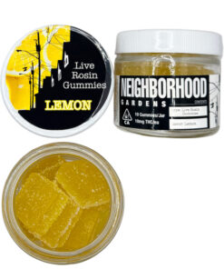 Lemon - Live Rosin Gummies | Neighborhood Gardens