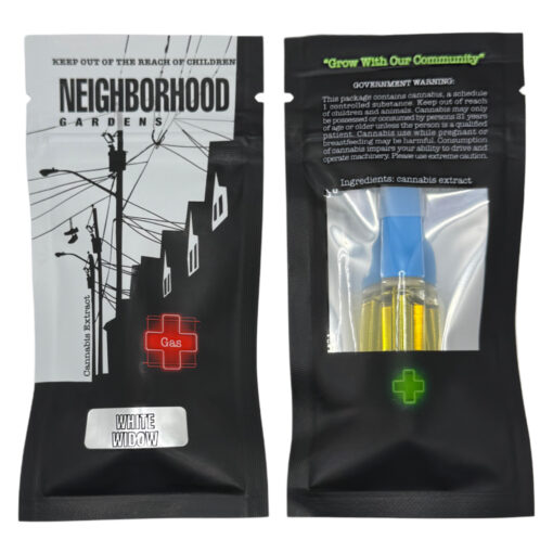 White Widow - 1g Distillate Cartridge | Neighborhood Gardens