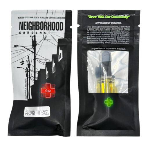 Sour Diesel - 1g Distillate Cartridge | Neighborhood Gardens