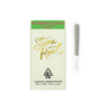 Stone Road Watermelon Sugar Sativa cannabis pre-roll packaging with joint, 100% natural, 3.5 oz.