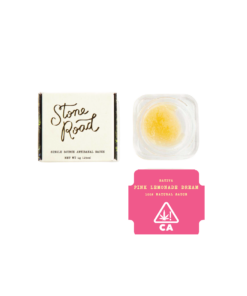 Stone Road Pink Lemonade Dream artisanal sauce packaging and product display.