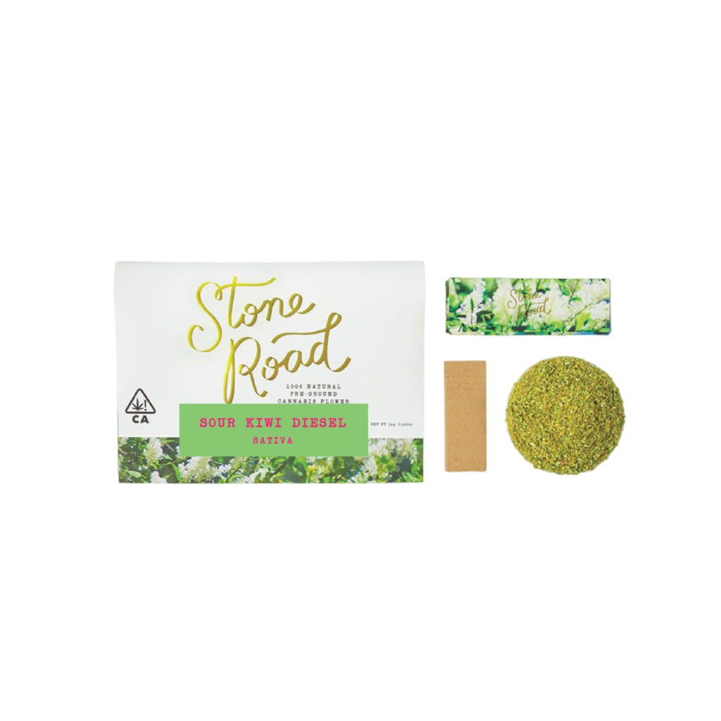 Sour Kiwi Diesel - Hash x Diamond Infused Half ounce | Stone Road