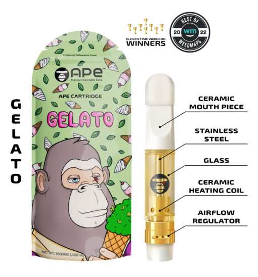Gelato– 1g Live Resin Cartridge | APE