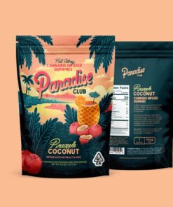 Pineapple Coconut | 100mg gummies | Paradise Club