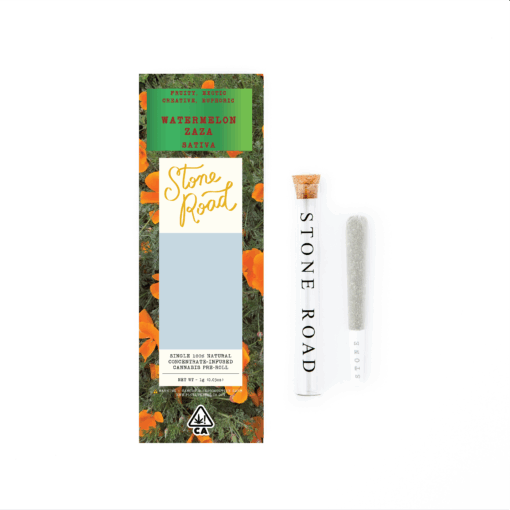 Watermelon Zaza- 1G Infused Preroll | Stone Road