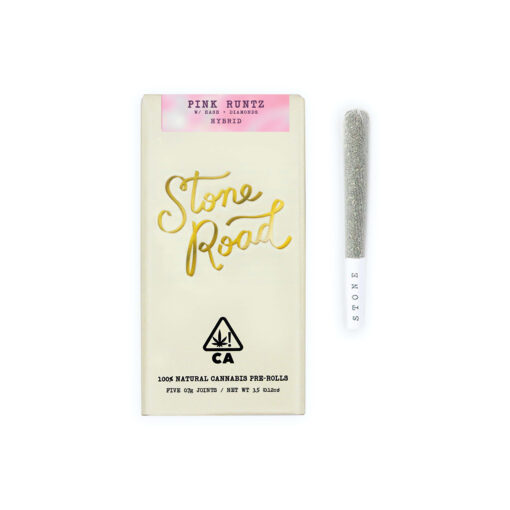 Pink Runtz - Infused 5 Pack Pre-rolls | Stone Road