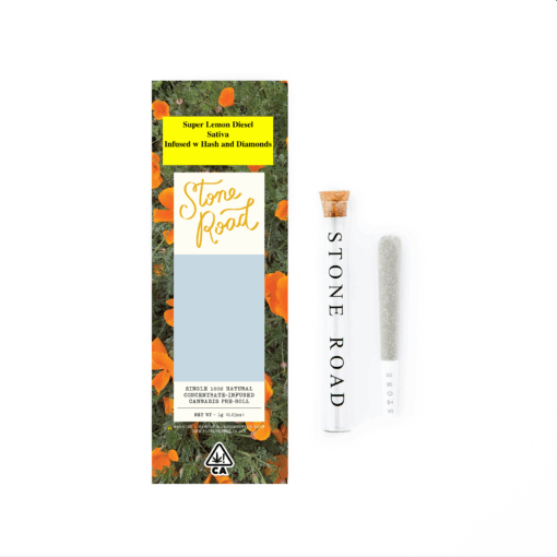 Super Lemon Diesel – 1G Infused Preroll | Stone Road