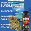 Bundle offer: Cannabrix gummies, Nano-infused syrup, and Top Shelf eighth by MetroBud NYC.