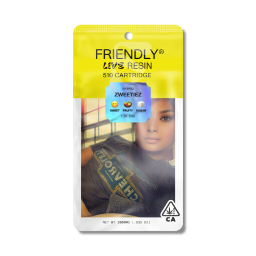 Zweetiez | 1g Live Resin cart  | Friendly