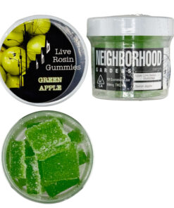 Green Apple - Live Rosin Gummies | Neighborhood Gardens