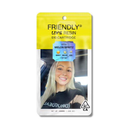 Melon Spritz | 1g Live Resin cart  | Friendly