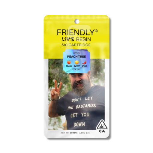 Peach Tree | 1g Live Resin cart  | Friendly