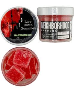 Watermelon - Live Rosin Gummies | Neighborhood Gardens