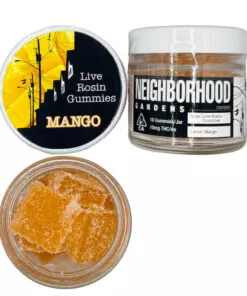 Mango - Live Rosin Gummies | Neighborhood Gardens