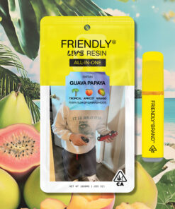 Guava Papaya - 1G Live Resin Disposable Vape | Friendly