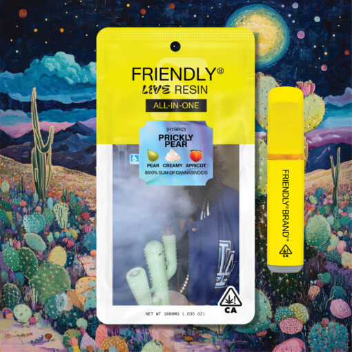 Prickly Pear - 1G Live Resin Disposable Vape | Friendly
