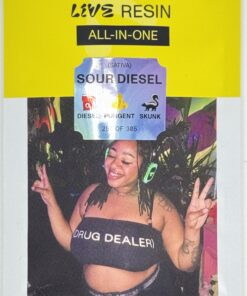 Sour Diesel - 1G Live Resin Disposable Vape | Friendly