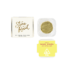 Stone Road Banana Bonanza natural bubble hash in box and container, cannabis product packaging.