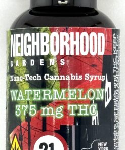 Nano-Infused Syrup – 375mg per bottle – Watermelon