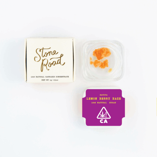 Lemon Berry Haze Sativa Sugar | 1G Stone Road