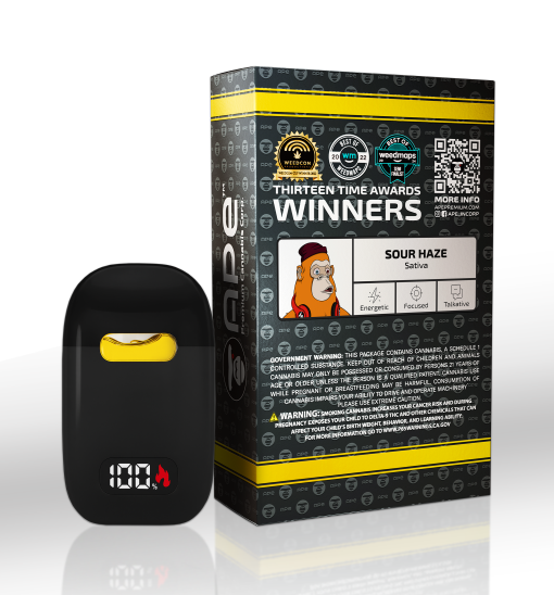 Sour Haze – 2G Live Resin Disposable Vape | Ape